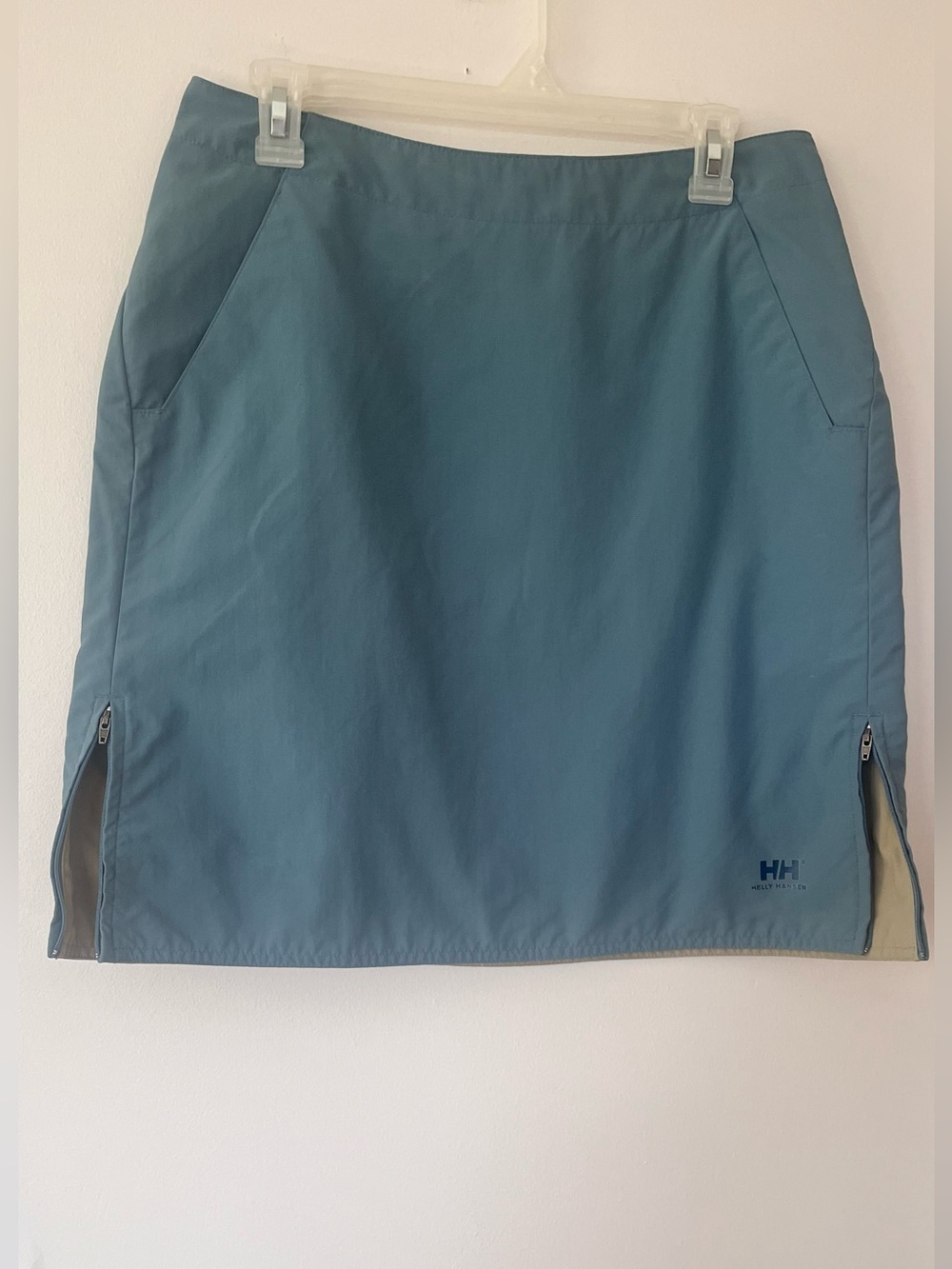 Helly Hansen Dusty Teal Active Skirt Side Zip Vents | Sz M